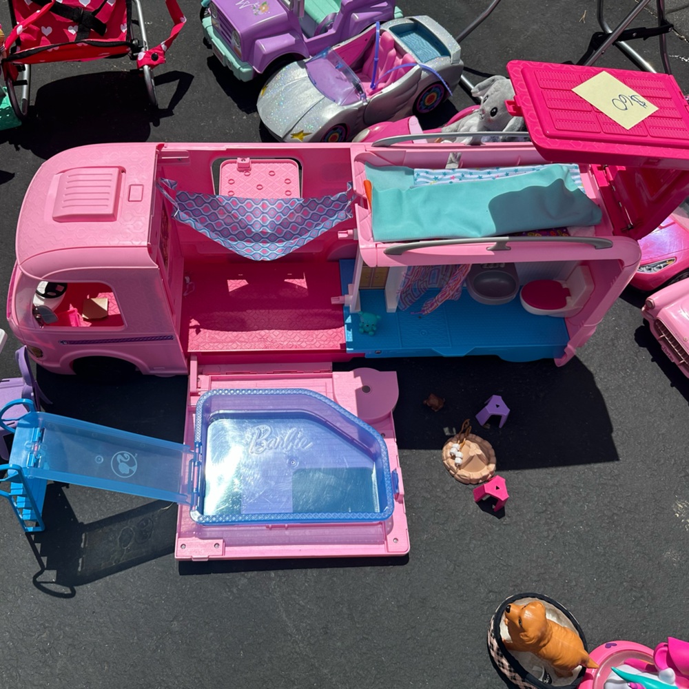 Barbie Pink Adventure Camper with Pool